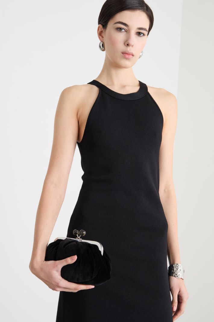 Velvet clutch Intrend - 5