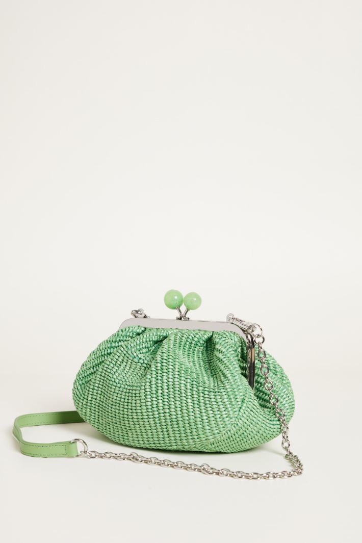 Pochette effetto rafia Intrend - 2