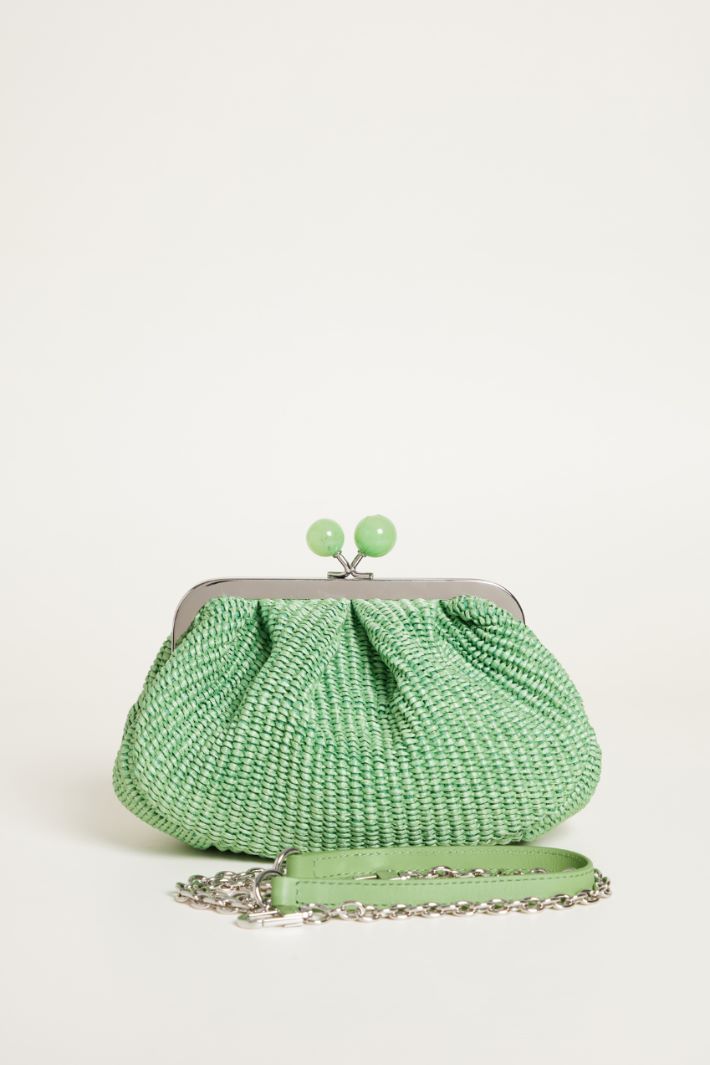 Pochette effetto rafia Intrend - 3