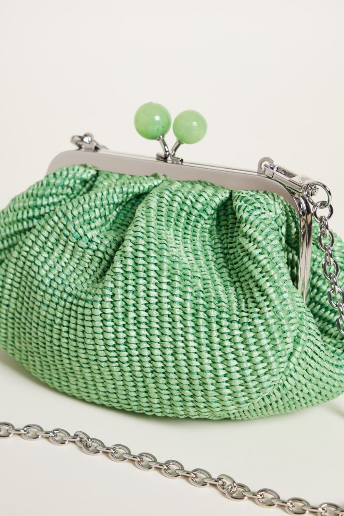 Pochette effetto rafia Intrend - 4