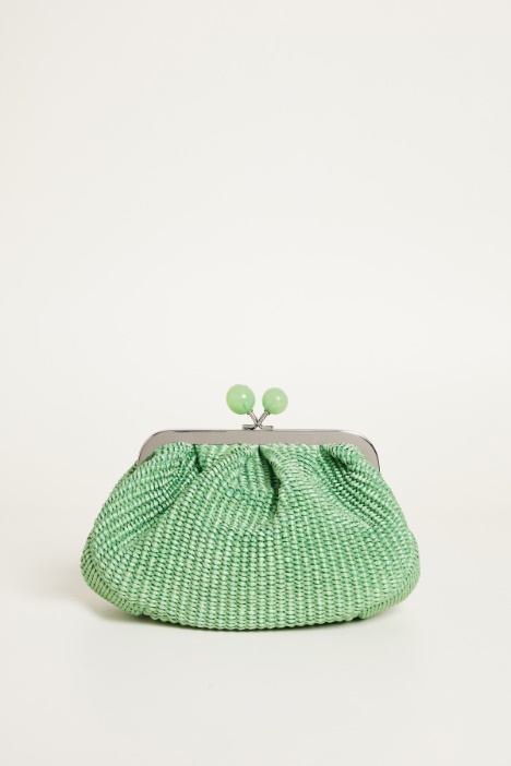 Pochette effetto rafia Intrend