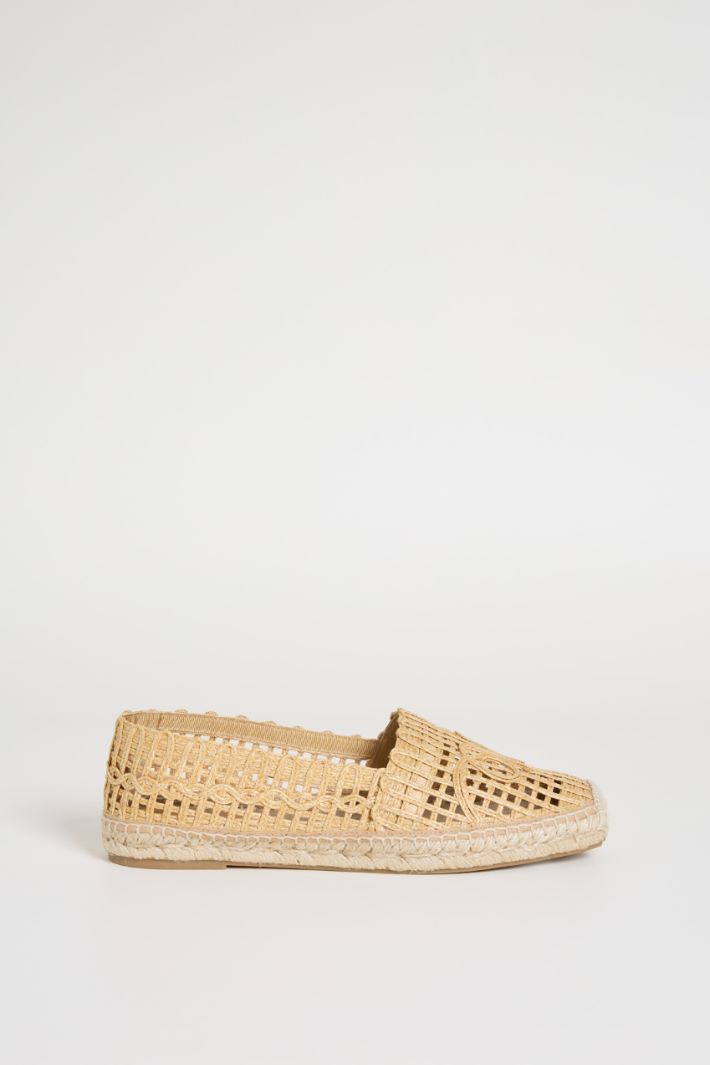 Espadrillas effetto rafia Intrend