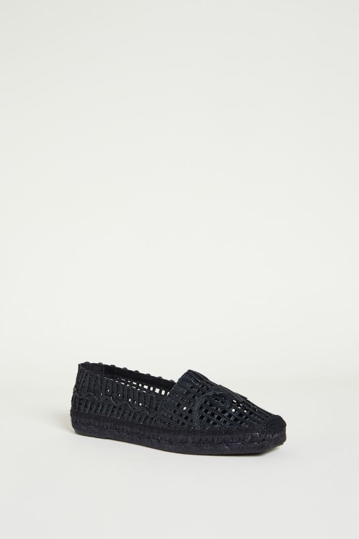 Raffia-effect espadrilles Intrend - 2