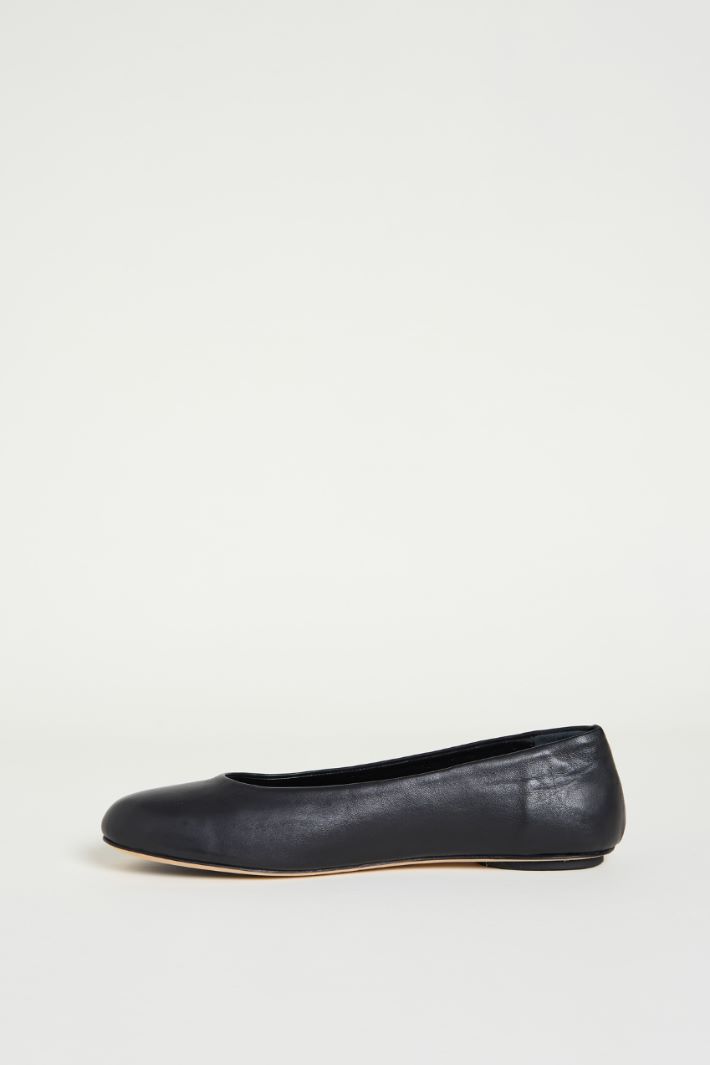 Nappa leather ballet flats Intrend - 3