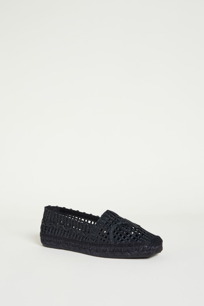 Raffia-effect espadrilles Intrend - 2