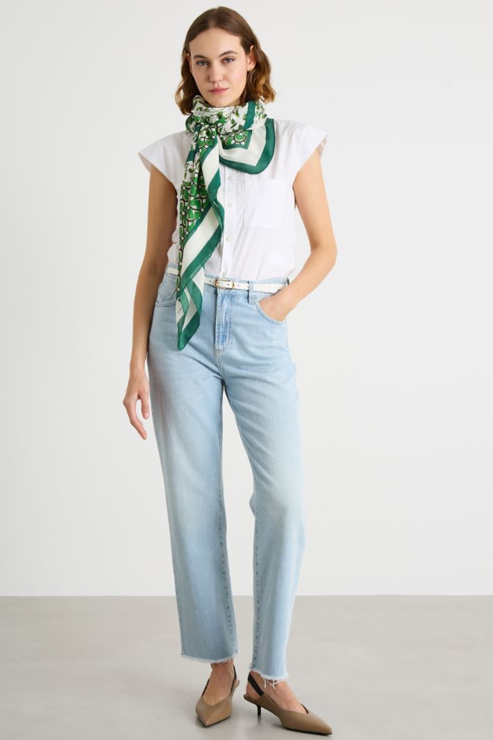 Patterned shawl Intrend - 2