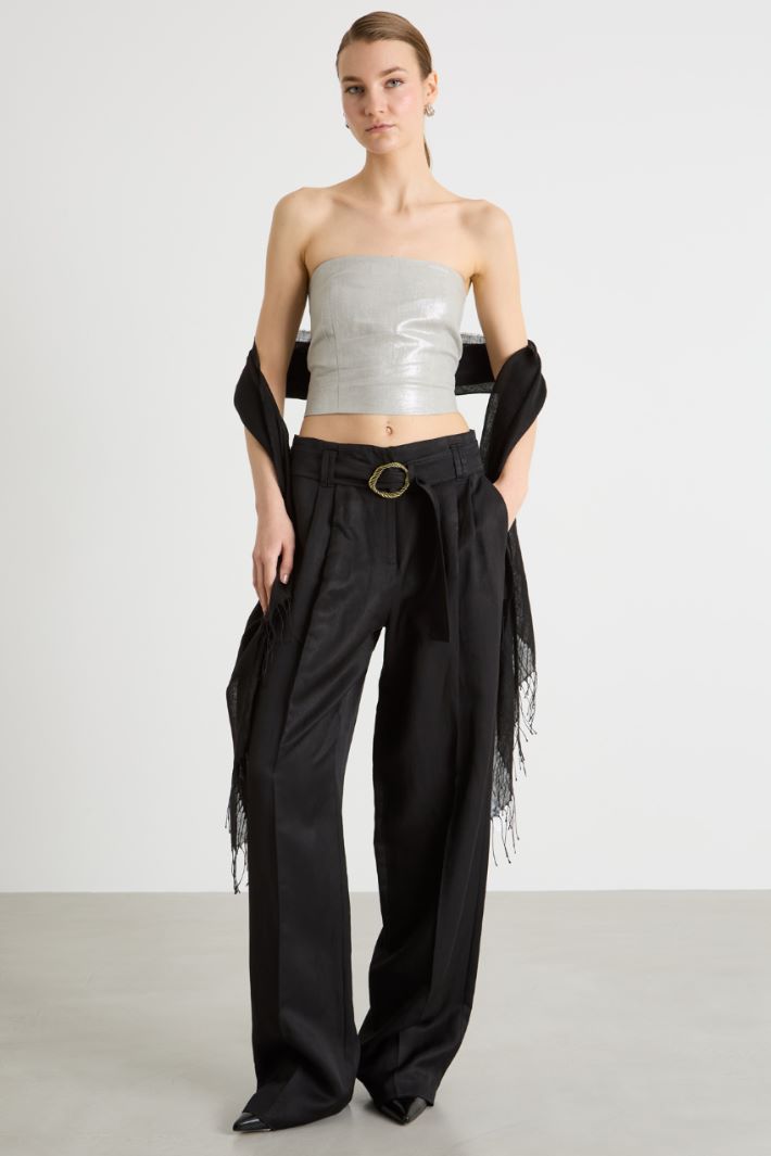 Stola in lino Intrend - 2