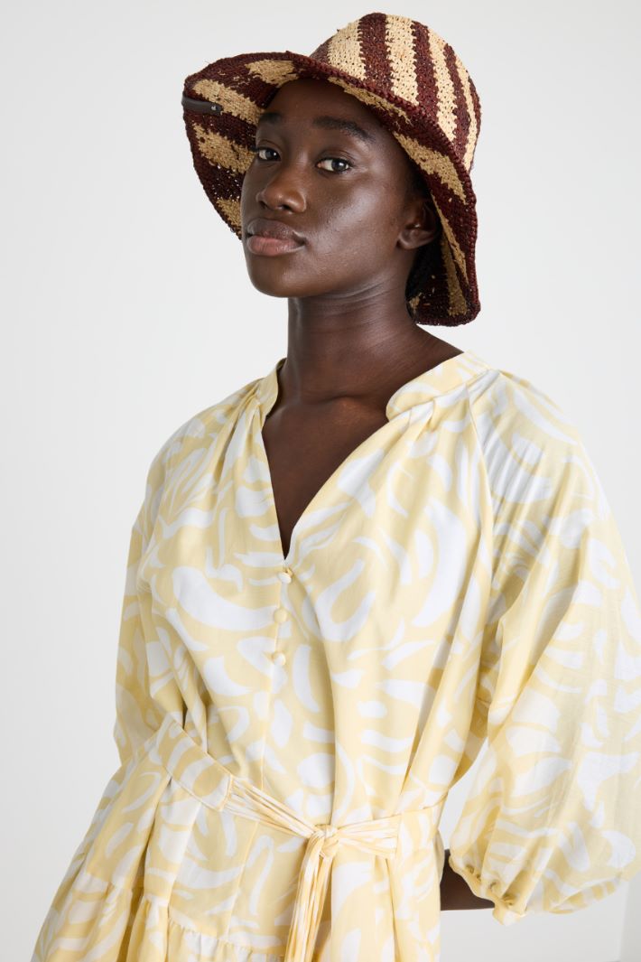 Raffia Wide-Brim Hat Intrend - 2