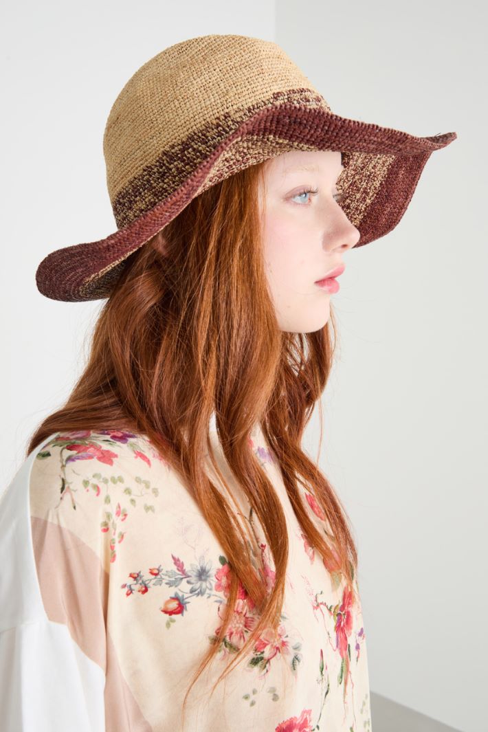 Dégradé raffia hat Intrend - 2