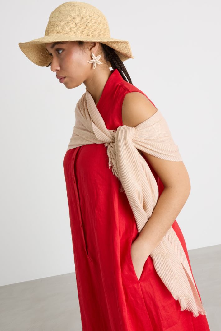 Dégradé raffia hat Intrend