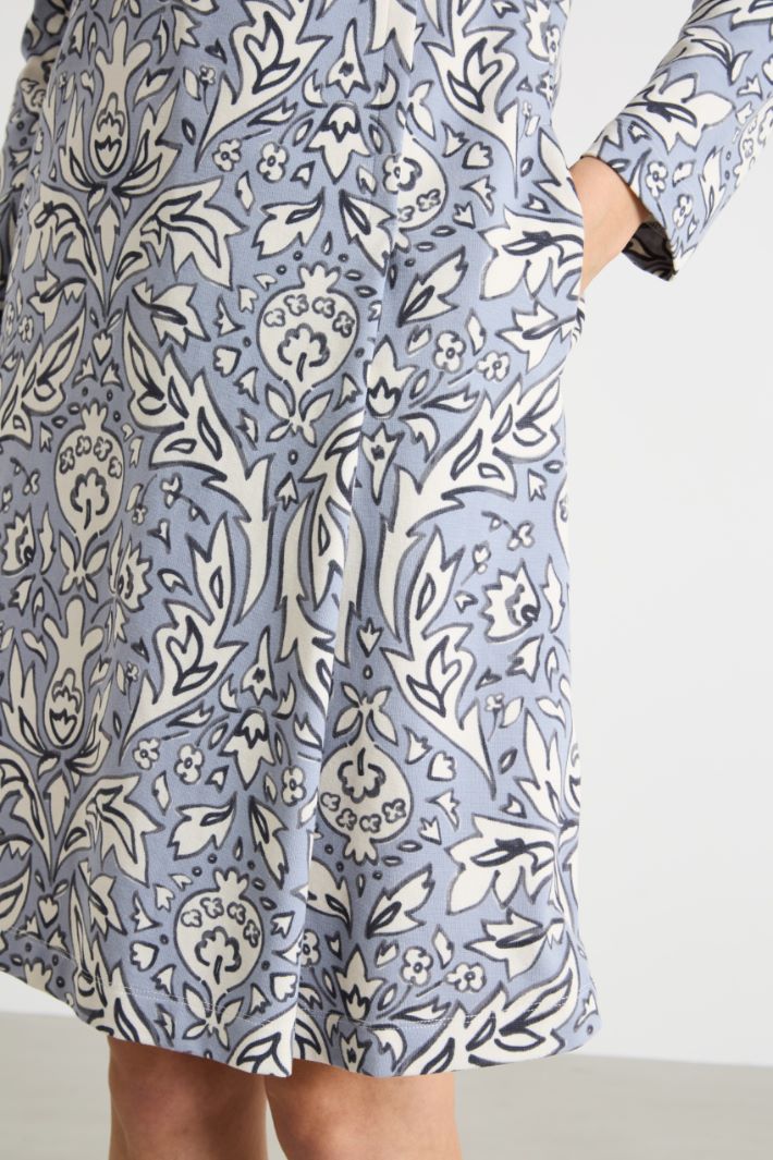 Printed jersey dress Intrend - 3