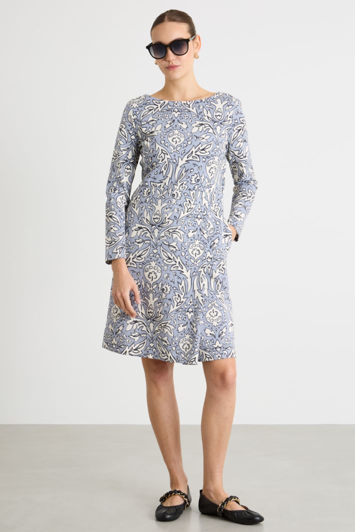 Printed jersey dress Intrend