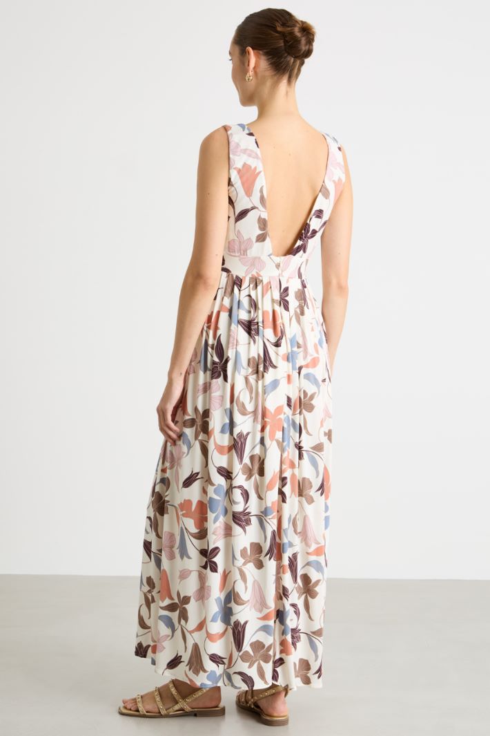 Stretch-jersey maxi dress Intrend - 4