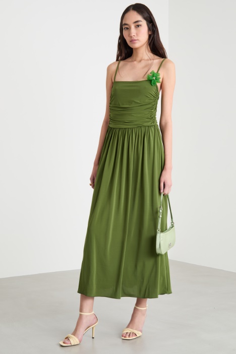 Draped jersey dress Intrend