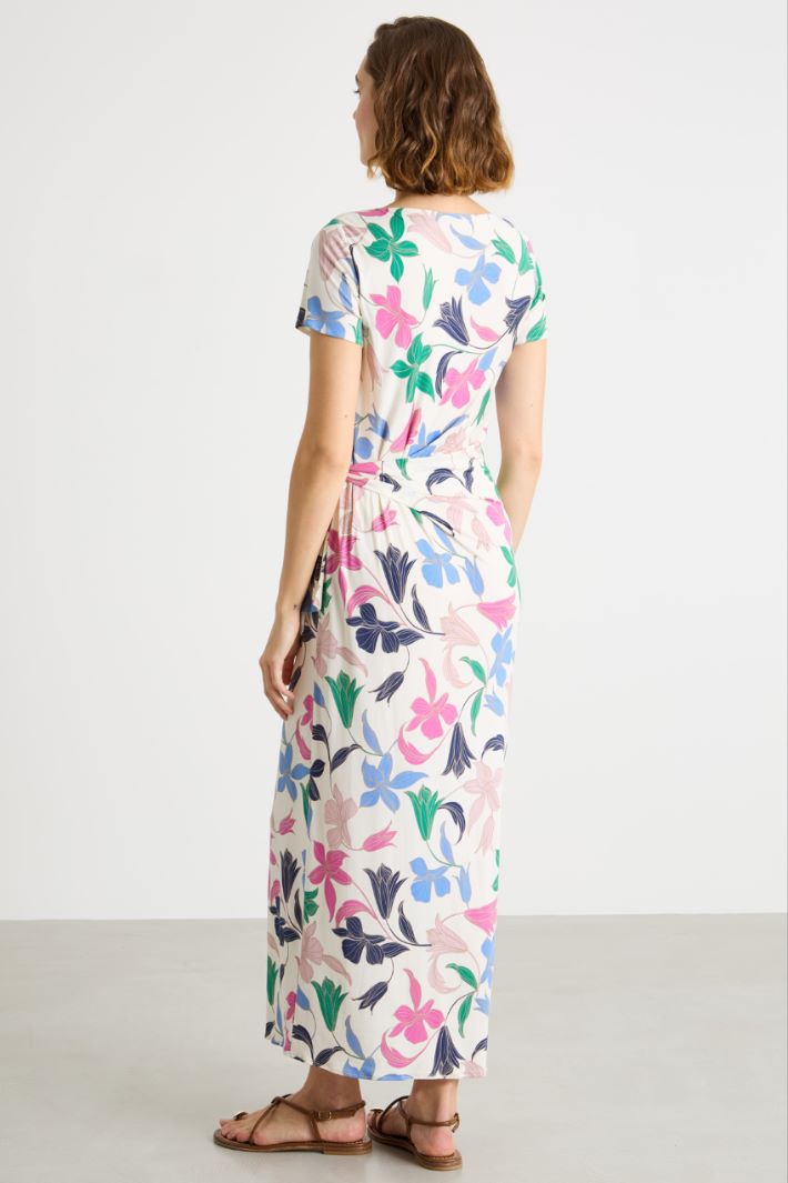 Side-knot long dress Intrend - 4