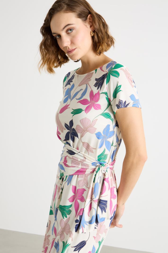 Side-knot long dress Intrend - 3