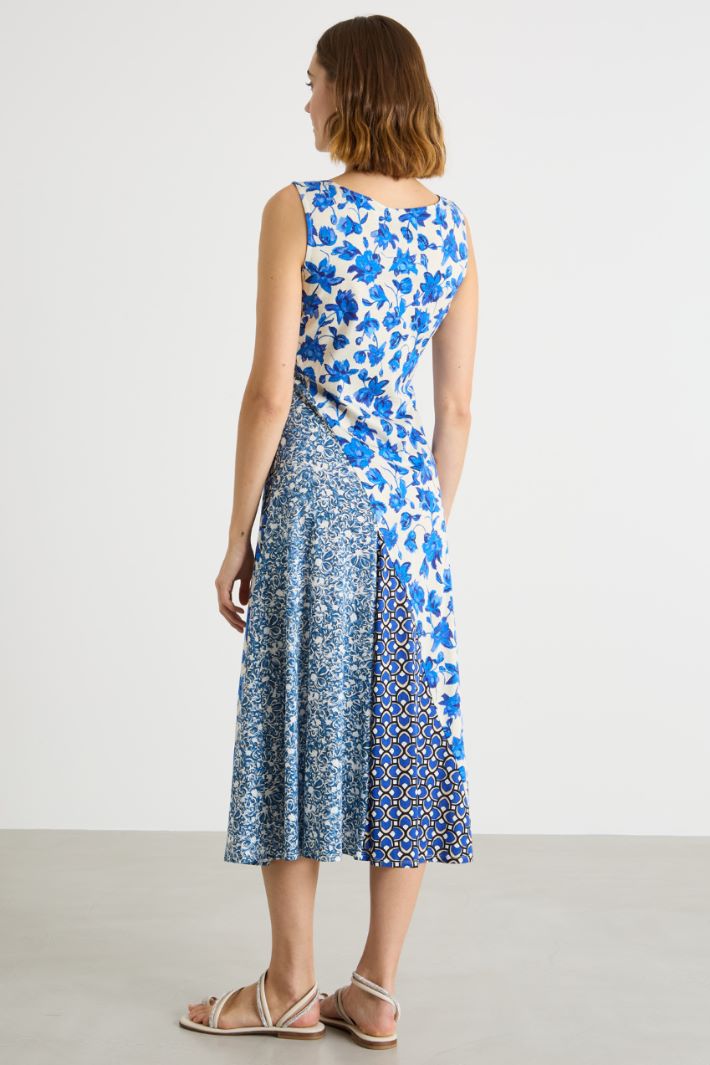 Printed jersey dress Intrend - 4