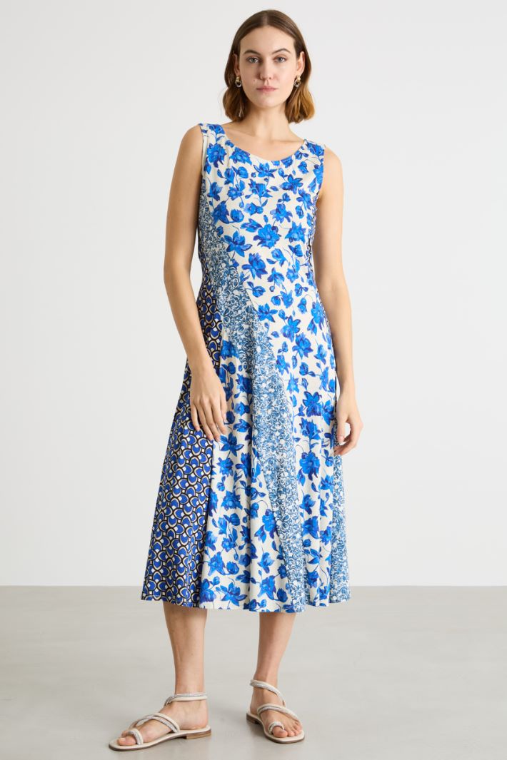 Printed jersey dress Intrend - 2