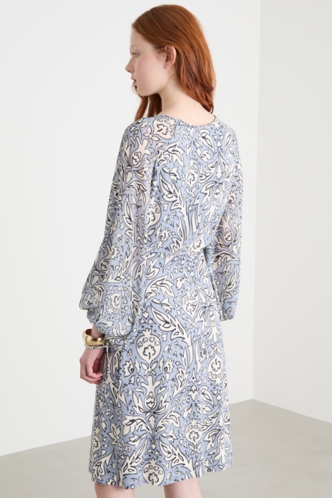 Abito in jersey fluido