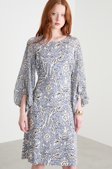 Abito in jersey fluido