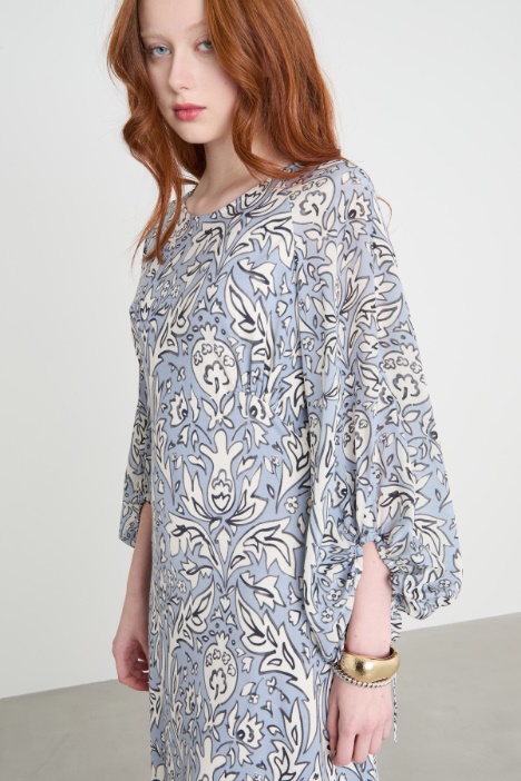 Abito in jersey fluido