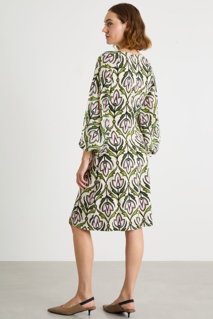 Flowing jersey dress Intrend - 4