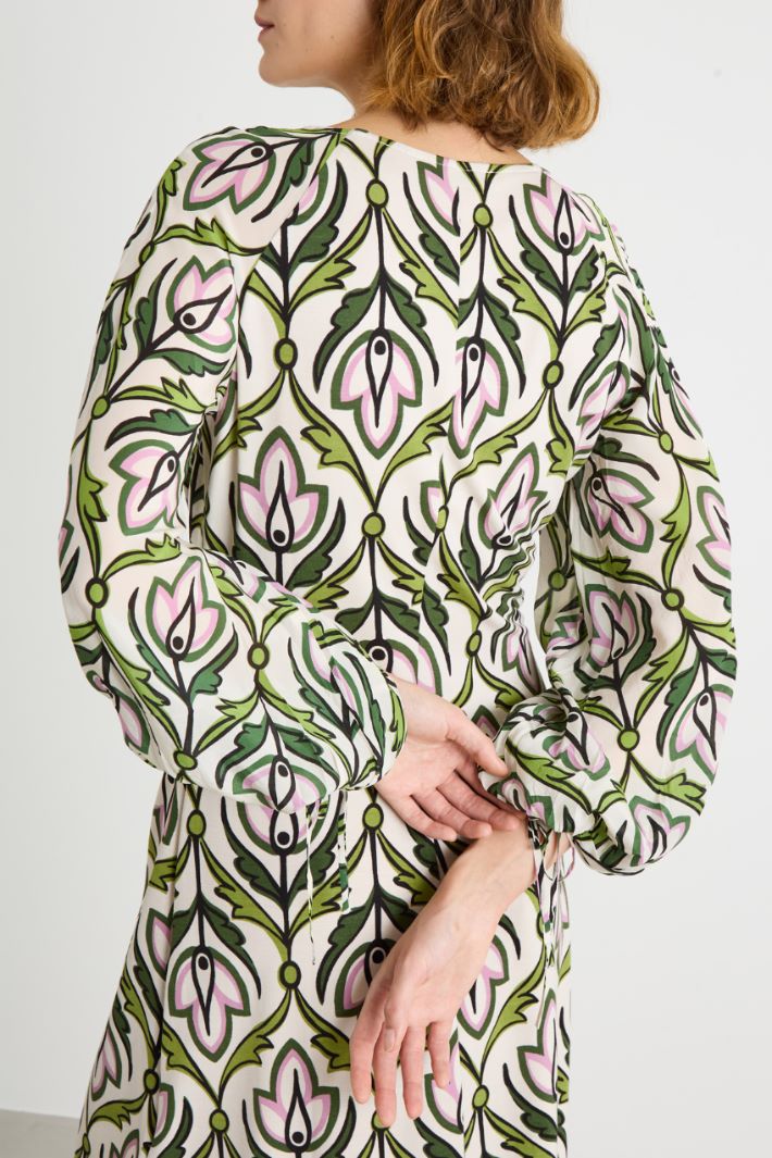 Flowing jersey dress Intrend - 3