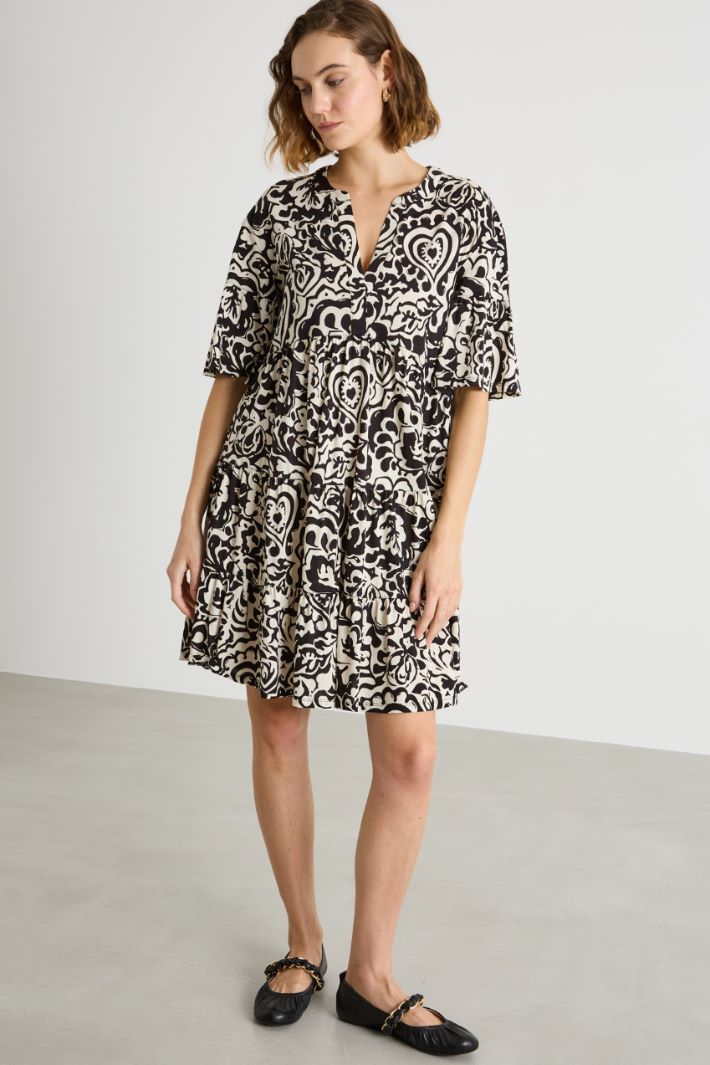 Short tiered dress Intrend - 2