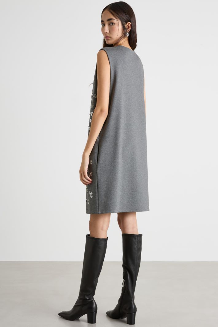 Sequinned jersey dress Intrend - 4