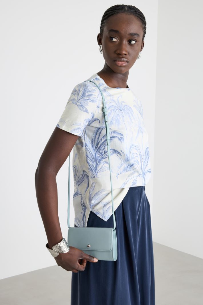 Leather phone pouch Intrend - 4