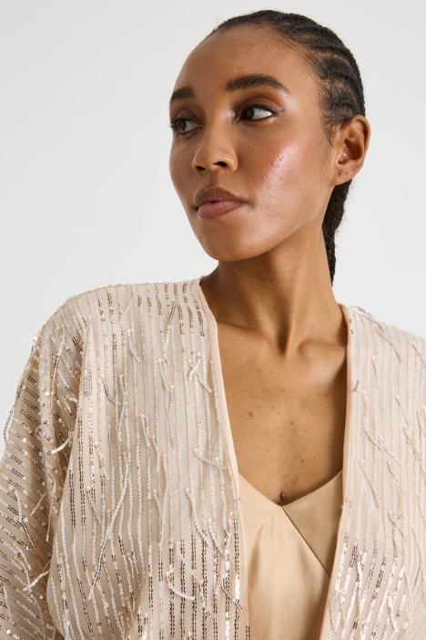 Coprispalle con strass