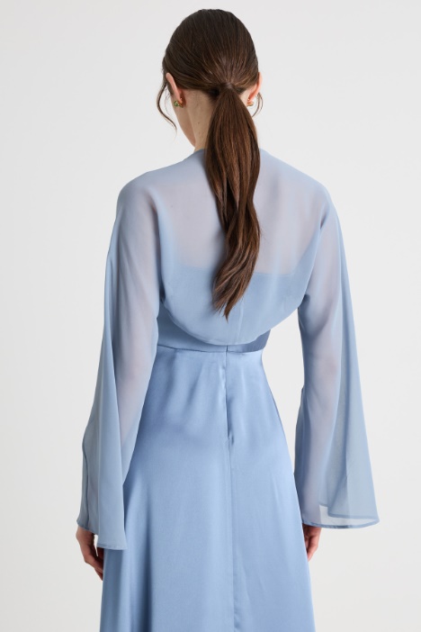 Coprispalle in georgette