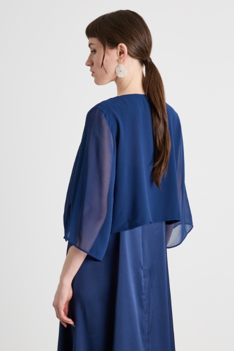 Coprispalle in georgette