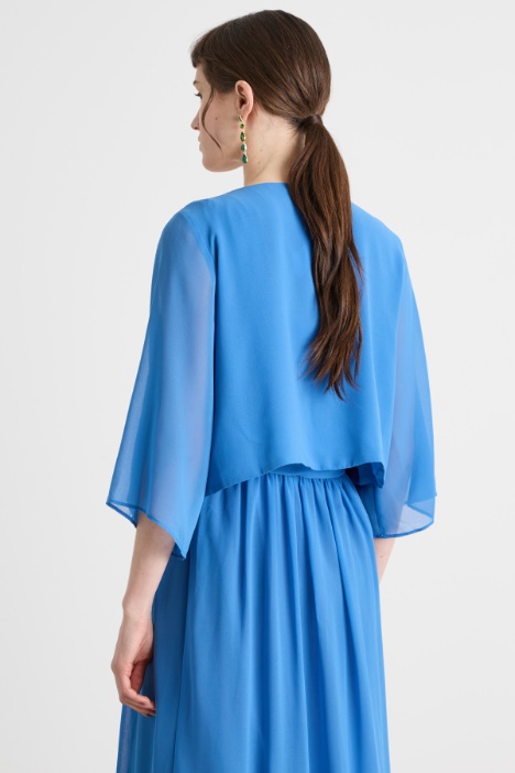 Coprispalle in georgette