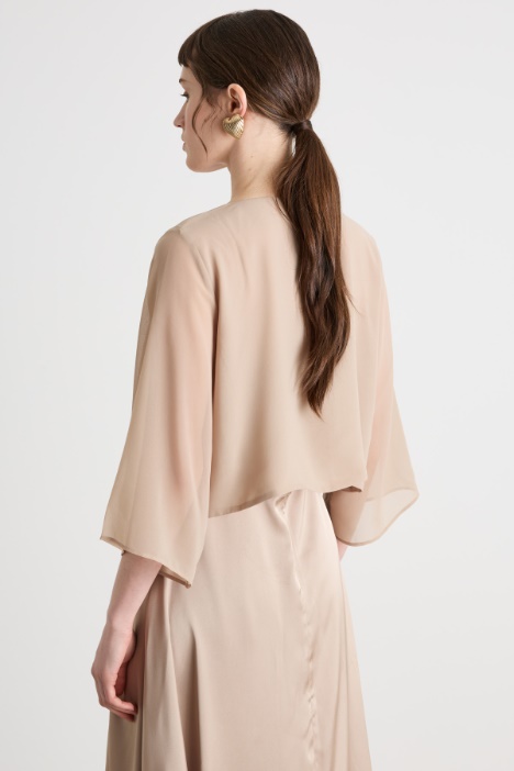 Coprispalle in georgette