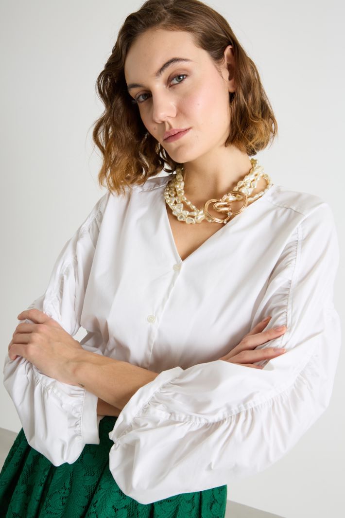 Collana multifilo con perle Intrend - 3