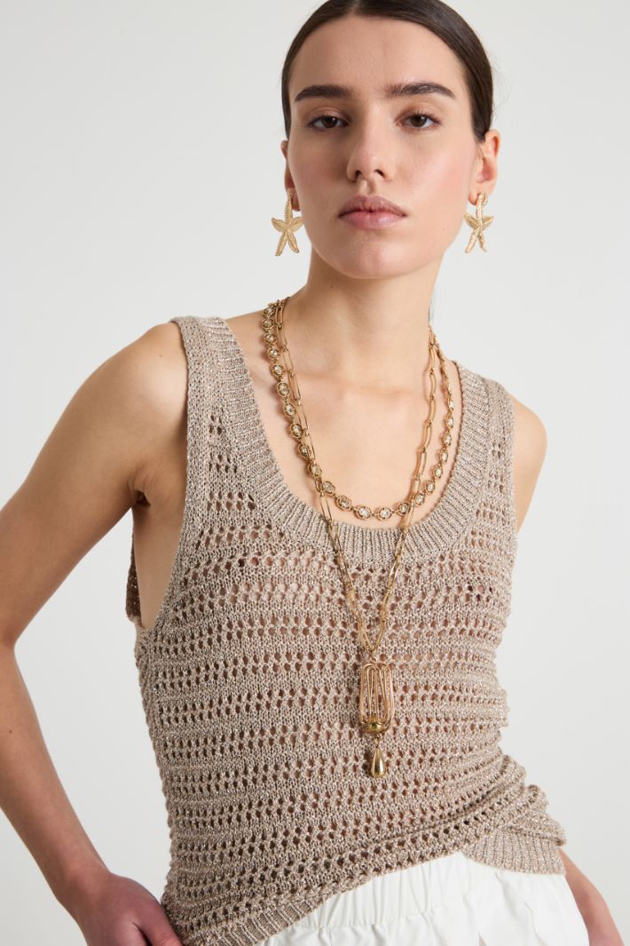 Collar doble con colgante Intrend - 3