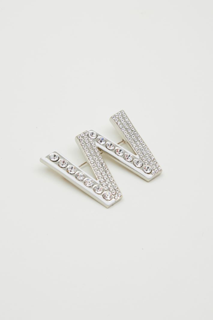 Crystal brooch Intrend - 2