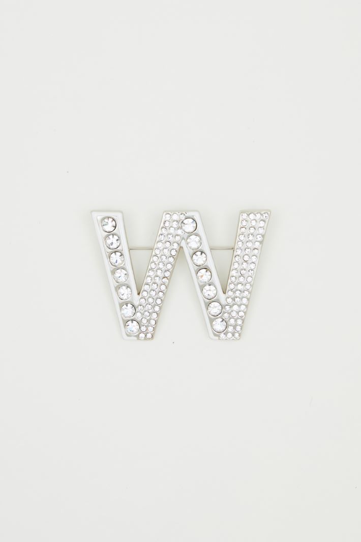 Crystal brooch Intrend