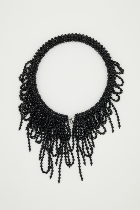 Cascading bead choker Intrend