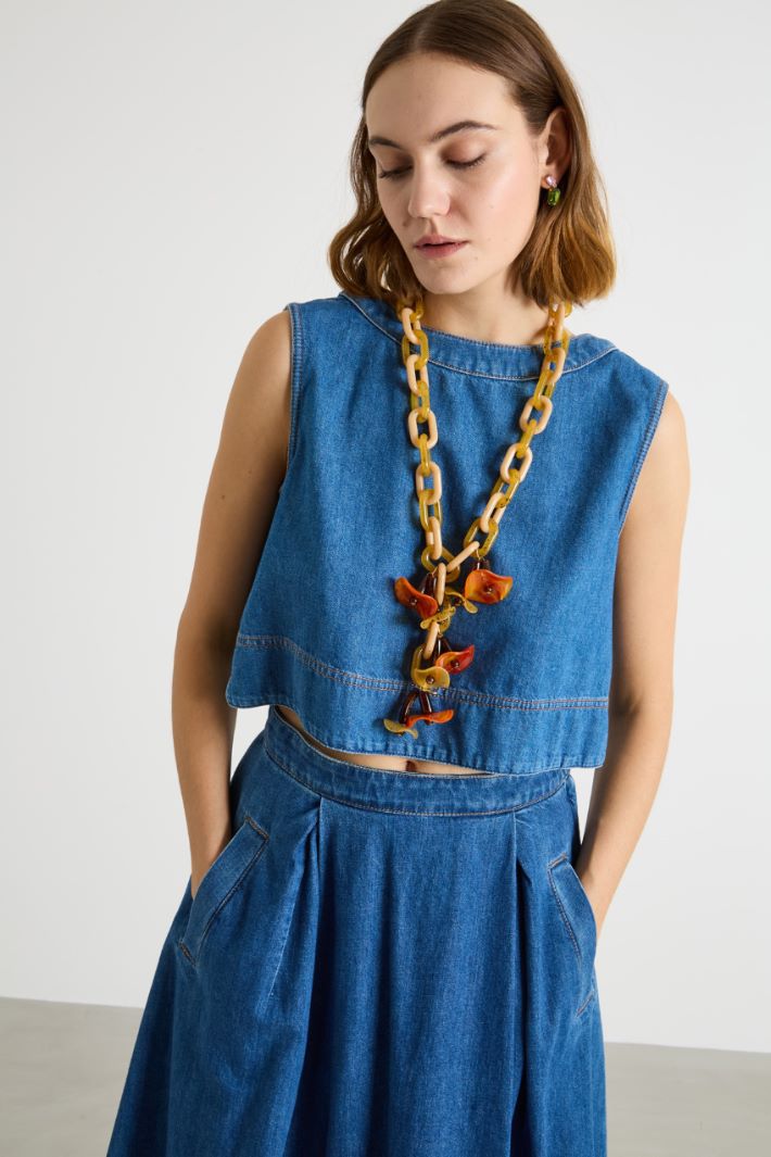 Resin necklace Intrend - 3