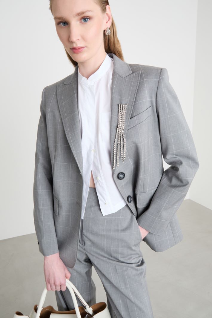 Rhinestone brooch Intrend - 3