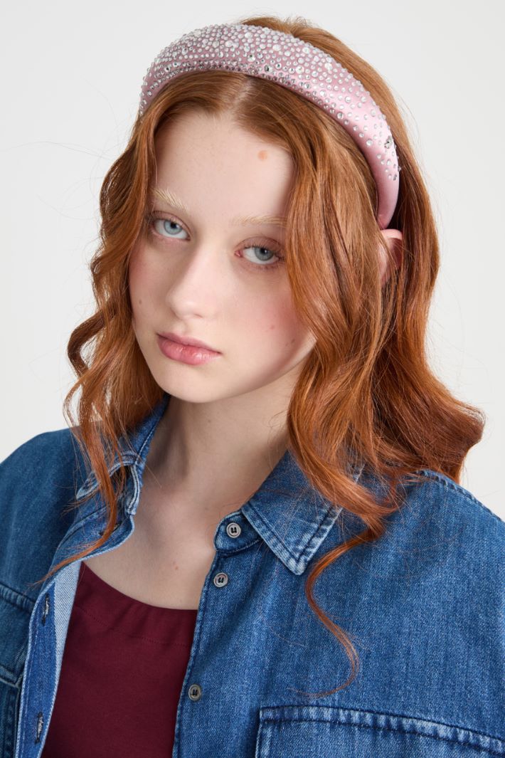 Rhinestone headband Intrend - 3