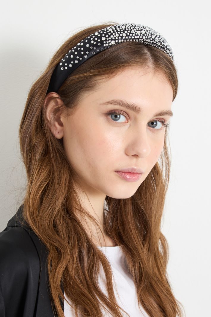 Cerchietto con strass Intrend - 3