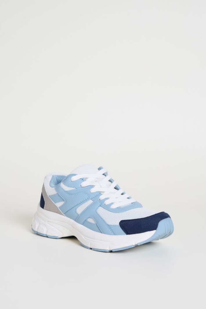 Sneakers in tessuto tecnico a rete Intrend - 2