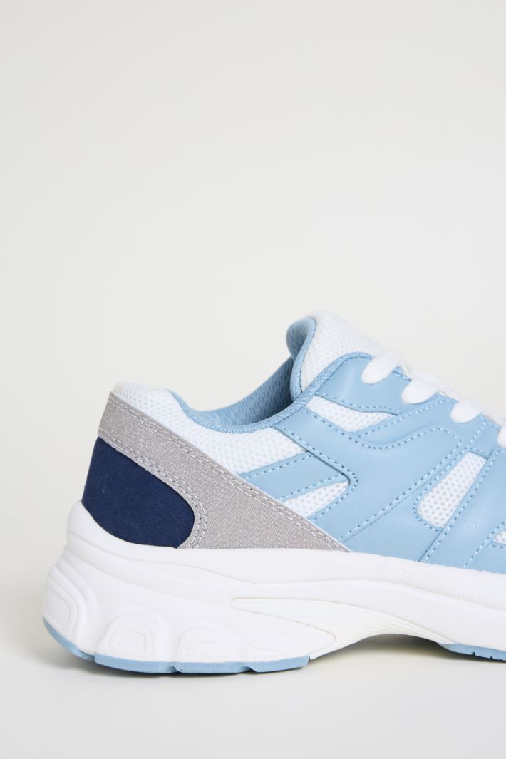 Sneakers in tessuto tecnico a rete Intrend - 4
