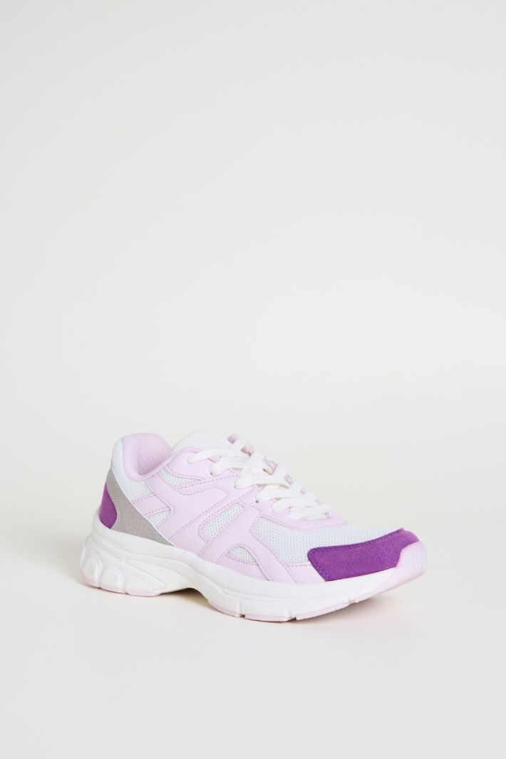 Sneakers in tessuto tecnico a rete Intrend - 2