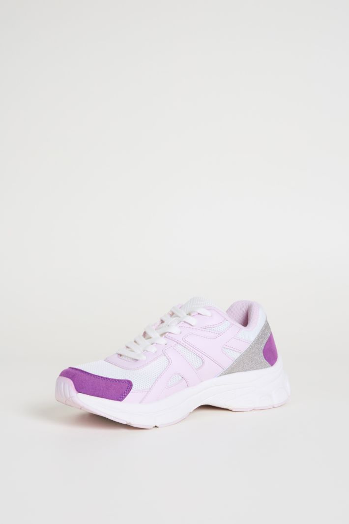 Sneakers in tessuto tecnico a rete Intrend - 3