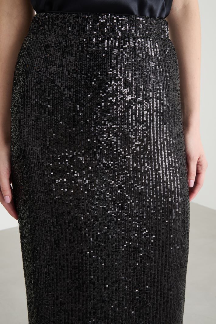 Embroidered tulle skirt Intrend - 3