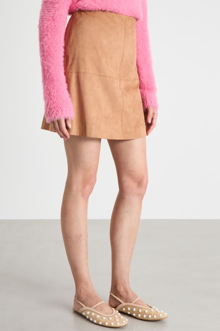 Stretch-fabric miniskirt Intrend - 2